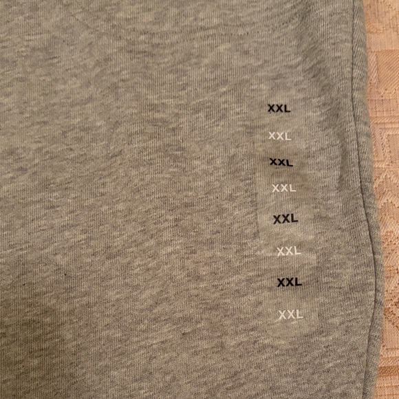 GAP Gray Heather Fleece Joggers / XXL/ NWT - Picture 4 of 14